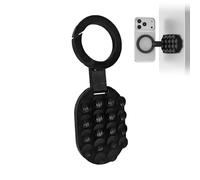Support de téléphone magnétique - Support magnétique rotatif à 360° - Ventouse pliable - Support magnétique puissant pour voiture, verre, mur, fenêtre, bureau, trépied, compatible avec le bureau à