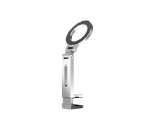 Support de Téléphone Magnétique Universel de Essentiel, Rotation Flexible, Mains Libres, Support de Téléphone D'Avion pour Smartphone-Argent