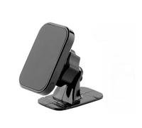 Support de téléphone magnétique universel réglable pour voiture, grille d'aération, tableau de bord, double usage pour tous les téléphones portables (noir)
