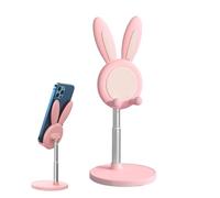Support de téléphone mignon étui épais téléphone bureau support de téléphone animal support de téléphone lapin support universel pour téléphone portable support de téléphone portable tablette support