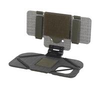 Support de Téléphone Molle D'extérieur, Planche de Navigation Pliable et Légère avec Support de Téléphone Grand Angle, Support de Téléphone Tactique pour 15 Pro(Green)