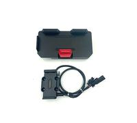 Support De Téléphone Moto Étanche GPS Navigation Support Support De Téléphone Portable pour BMW pour F850GS sur Le Guidon De La Moto(A Wireless Charger)