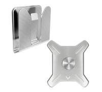 Support De Téléphone Mural - Pince De Téléphone À Cliquet, Support En Acier Inoxydable Slim, Dock Dashboard | Organisateur Mural Compact, Lit Pour Téléphone C