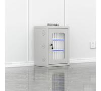 Support de téléphone mural pour salle de classe avec serrure à clé et prise en main confortable pour bureau et salle de classe 31,3 x 21 x 37 cm et design pour un accès facile