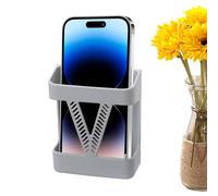 Support de téléphone mural, support de téléphone pour mur,Boîte de rangement pour télécommande - Support de téléphone pour le chargement, support de téléphone portable, support de téléphone, boîte de