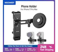 Support de téléphone NEEWER avec adaptateur pour téléphone 17 mm et anneau de filtre 17-37/58 mm pour iPhone 17 Pro Max 16 S25 Ultra PA047 PRO