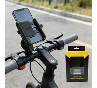 Support de téléphone original pour trottinette électrique Segway Ninebot KickScooter G65 G30LP ZT3 Pro G2 G30D G30 Max Black