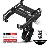 Support De Téléphone P10 Colorable À Cliquet En Alliage D'aluminium Pour Vélo De Route,Vtt,Moto,1/2/3 Pièces - Type Style A 1pc