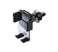 Support de Téléphone Pivotant à 360° pour Grille de Ventilation Easy Control Noir transparent