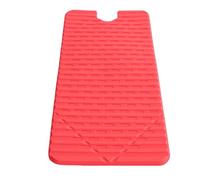 Support de Téléphone Pliable en Silicone Durable, Idéal pour Une Utilisation sur Bureau ou en Déplacement 20 X 10 Cm (Rouge)