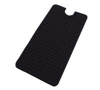 Support de Téléphone Pliable en Silicone Durable, Idéal pour Une Utilisation sur Bureau ou en Déplacement 20 X 10 Cm (Black)