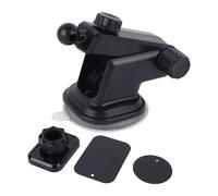 Support de téléphone pliable, magnétique et ultra-résistant, pour voiture. Fixation mains libres universelle pour tableau de bord. Rotation à