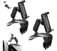 Support de téléphone plixorahub, nouveau support de téléphone universel pour tableau de bord à 360 ° 2025, prise solide comme le roc, pas d'aspiration, pas de résidu collant, se replie (2PCS)