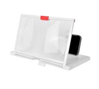 Support de téléphone portable 3D grossissant pour écran 3D Loupe Projecteur Amplificateur de téléphone Agrandisseur de téléphone Adapté aux personnes âgées