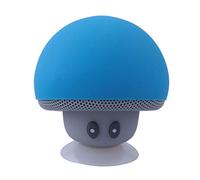 Support de téléphone portable à ventouse pour haut-parleur Bluetooth Motif champignon Bleu foncé 55 x 55 mm