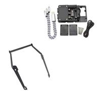 Support De Téléphone Portable avec Chargeur USB Et Système Navigation pour Motos pour NC700D, NC750D, NC 700 D 750 (2014-2020, 2019)