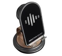 Support de téléphone portable avec haut-parleur - Support de téléphone rotatif à connexion inductive | Support de smartphone de bureau avec haut-parleur - Pour regarder des vidéos en direct dans la