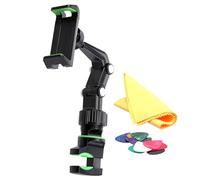 Support de téléphone portable Clip de tête de guitare Support de téléphone portable Live Broadcast Stripod Clip contient le médiator et le téléphone musicien pour tissu pour scène et exercice