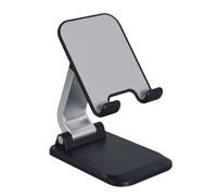 Support de téléphone portable - Construction stable, base antidérapante, taille compacte, rangement facile | Support pour bureau, table de chevet, comptoir de cuisine, table de travail, utilisation de