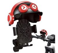 Support de téléphone portable, conteneur de téléphone de vélo avec casque, accessoires électroniques grand public, utilisation de 10,9 cm pour la visualisation GPS, appels vidéo, navigation