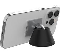 support de téléphone portable de voiture iRing - Avec support de téléphone portable de voiture amovible - Design compact - Angle de vue réglable - Argent glacier