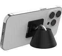 support de téléphone portable de voiture iRing - Avec support de téléphone portable de voiture amovible - Design compact - Angle de vue réglable - Noir mat