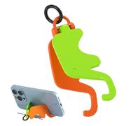 Support de téléphone portable de voyage de poche, support de téléphone portable pour bureau | Support de téléphone avec pendentif de sac à dos d'éléphant - Support de téléphone avec porte-clés d'anime