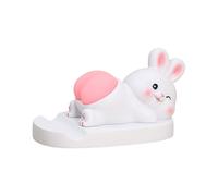 Support de téléphone portable en forme d'animal de dessin animé avec élastique anti-stress (cochon, chien, lapin, panda), support pour