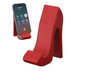 Support de téléphone portable en forme de talon haut - Support de téléphone de bureau créatif - Support mains libres - Antidérapant - Support universel pour smartphone