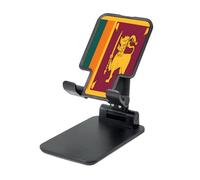 Support de téléphone portable et pliable avec motif drapeau du Sri Lanka pour iPhone, téléphones portables et tablettes