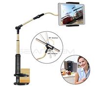 Support de téléphone portable et tablette, 360 ° réglable et amovible col de cygne support de fixation, pince flexible en métal à étrier 10,2 - 26,9 cm appareils