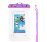 Support de téléphone portable étanche pour les sports nautiques, sac à écran tactile avec cordon pour cyclisme, bateau, camping, kayak, croisière, parc aquatique, pêche, plongée avec tuba