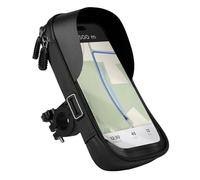 Support de téléphone portable étanche pour vélo et tous les Apple iPhone Moto Support de vélo rotatif à 360° Noir