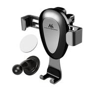 Support de téléphone portable Maclean MC-324 Support de téléphone portable voiture 360 pivotant Montage ventilation ou pare-brise