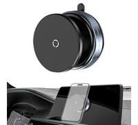 Support de téléphone portable magnétique pour voiture - Ventouse sous vide - Corps rond 6 fois six fois cinq centimètres - Mécanisme de poignée pour fixation au tableau de bord - Fonction de