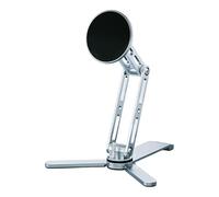 Support de téléphone portable magnétique rotatif, support de téléphone de bureau magnétique pliable, accessoire pratique voyage, voiture, étude, photo