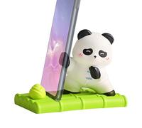 Support de téléphone portable Panda, support de smartphone Panda, figurines de pandas en résine avec base, de smartphone en résine d'animaux mignons, accessoire mobile de bureau de travail, ai