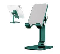 Support de téléphone portable pliable pour bureau | Hauteur réglable pour enregistrer, regarder la télévision, apprendre à distance, appels vidéo, diffusion en direct