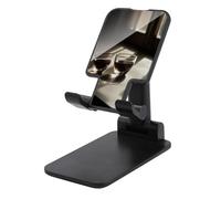 Support de téléphone portable pliable pour bureau - Support réglable pour téléphone portable - Deux tasses de café - Support de téléphone portable antidérapant - Compatible avec tous les téléphones