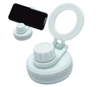 Support de téléphone portable pour bouteille d'eau, couvercle magnétique antidérapant de rechange pour gourde, support de smartphone résistant aux chocs, pour fitness, cyclisme, événement