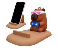 Support de téléphone portable pour bureau Design animal mignon décoration | Support de téléphone de bureau pour enregistrement, appel, divertissement, visualisation, étude, salon, cuisine