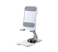 Support de téléphone portable pour bureau - Pour smartphone | Support de téléphone portable rotatif pour vidéos, photographie, streaming, tablette, bureau, salon, cuisine, voyage