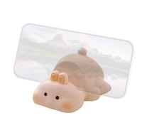Support de téléphone portable pour bureau, support de téléphone portable avec de jolies figures, décoration de bureau d'animaux, support de téléphone