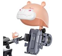 Support de téléphone portable pour moto | avec casque étanche et rotatif | Support de téléphone portable à libération rapide - pour scooter, vélo, moto, voyage, conduite en plein air