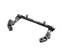 Support De Téléphone Portable pour Moto, Barre D'équilibre, Barre Transversale, Pièces De Rechange pour Xmax 300 250 125 400(Titanium,B)