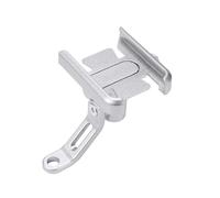 Support De Téléphone Portable pour Moto Support De Montage De Navigation pour XMAX300 XMAX400 Xmax X-Max 125 250 300 400(Silver Mirror Type)