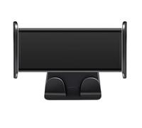 Support de Téléphone Portable pour Passagers Arrière, Support de Rotation 360° pour Tablette, Support d'appui-tête avec Crochets Doubles pour Tesla Model 3 / Y, Compatible avec iPhone iPad Android