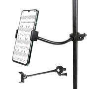 Support De Téléphone Portable Pour Pied De Microphone - Bras Long Et Flexible, Support Rotatif Réglable | Clip Robuste, Conception De Positionnement Fluide, Produit Idéal Pour Une Session D'enregistre