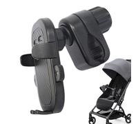 Support de téléphone portable pour scooter - Support de serrage rotatif flexible - Clip de guidon réglable - Support de smartphone sûr pour les trajets de vélos - Instrument de navigation de voyage