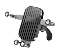 Support de téléphone portable pour valve de voiture - Clip de véhicule pour téléphone portable avec antidérapant - Support de téléphone portable pour voiture, camion et évent d'air